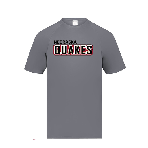 [2790.059.S-LOGO1] Men's Smooth Sport T-Shirt (Adult S, Gray, Logo 1)