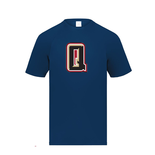 [2790.065.S-LOGO2] Men's Smooth Sport T-Shirt (Adult S, Navy, Logo 2)