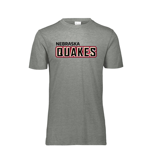 [FTSCUBGY-AS-LOGO1] Decker Men's Tri-Blend T-Shirt - Short Sleeve (Adult S, Gray, Logo 1)