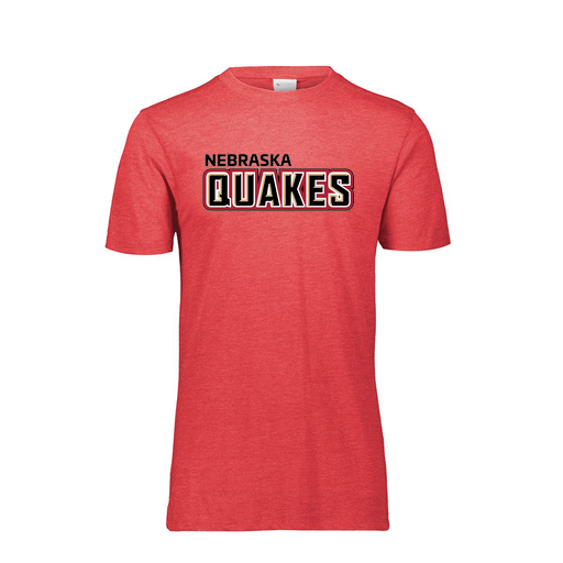 [FTSCUBRD-AS-LOGO1] Decker Men's Tri-Blend T-Shirt - Short Sleeve (Adult S, Red, Logo 1)