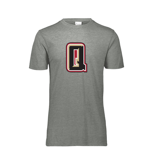 [FTSCUBGY-YS-LOGO2] Decker Youth Tri-Blend T-Shirt - Short Sleeve (Youth S, Gray, Logo 2)