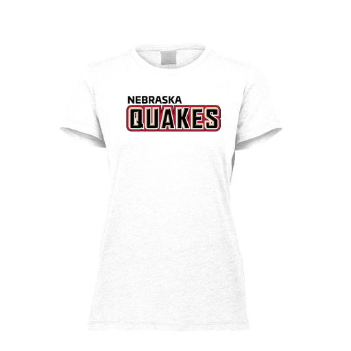 [FTSCUBWH-FAXS-LOGO1] Decker Women's Tri-Blend T-Shirt - Short Sleeve (Female Adult XS, White, Logo 1)