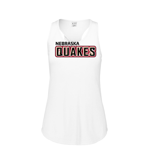 [3078.005.S-LOGO1] Ladies Tri Blend Tank Top (Female Adult S, White, Logo 1)