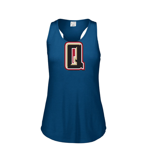 [3078.U22.S-LOGO2] Ladies Tri Blend Tank Top (Female Adult S, Navy, Logo 2)