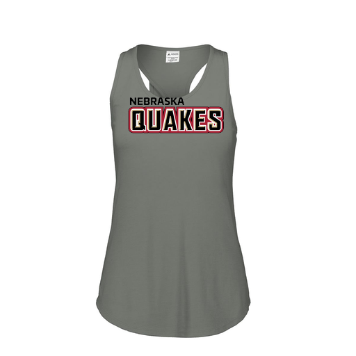 [3078.013.S-LOGO1] Ladies Tri Blend Tank Top (Female Adult S, Gray, Logo 1)