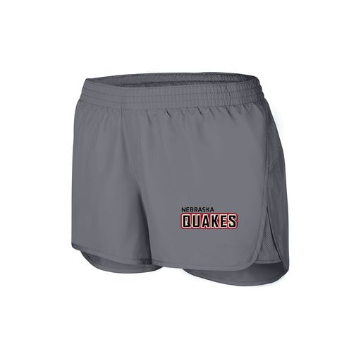 [2430.059.XS-LOGO1] Women's Performance Shorts (Female Adult XS, grey, Logo 1)