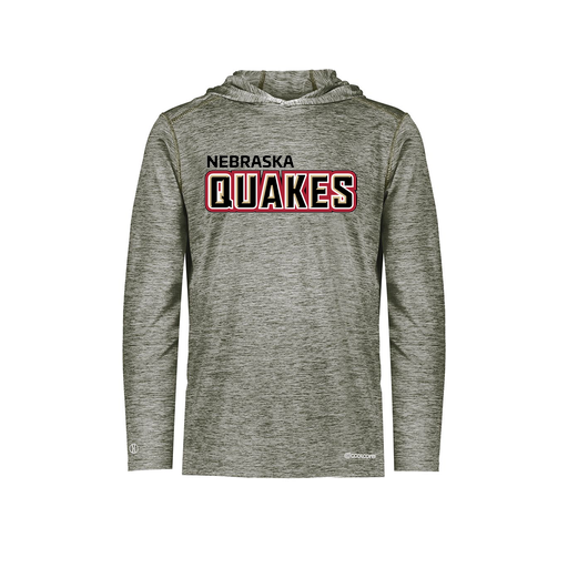 [FOLHCGGY-AS-LOGO1] Decker Men's Charge Hoodie (Adult S, Gray, Logo 1)