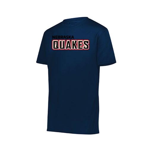 [222818.065.S-LOGO1] Men's Movement Dri Fit Shirt (Adult S, Navy, Logo 1)