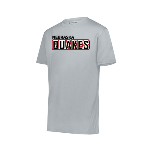 [222818.099.S-LOGO1] Men's Movement Dri Fit Shirt (Adult S, Silver, Logo 1)