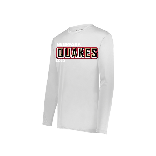[222822.005.XS-LOGO3] Men's LS Smooth Sport Shirt (Adult XS, White, Logo 3)