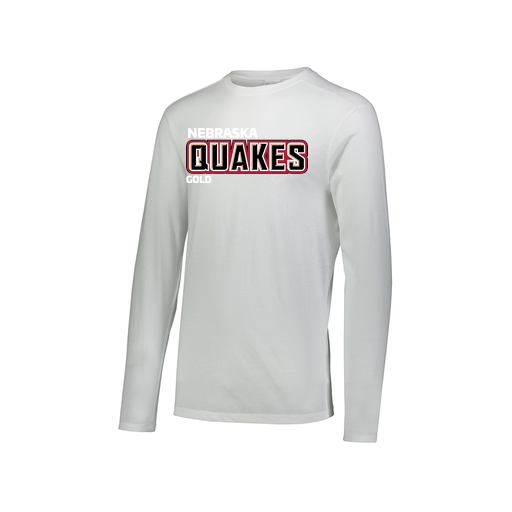 [3075.005.XS-LOGO3] Men's LS Ultra-blend T-Shirt (Adult XS, White, Logo 3)