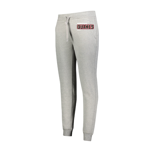 [229748.017.XS-LOGO3] Ladies 60/40 Fleece Jogger (Female Adult XS, Silver, Logo 3)